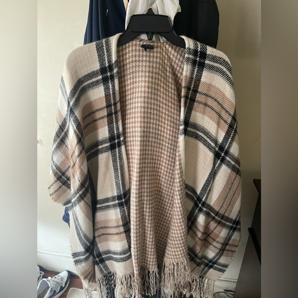 Steve Madden Reversible Kimono Cardigan